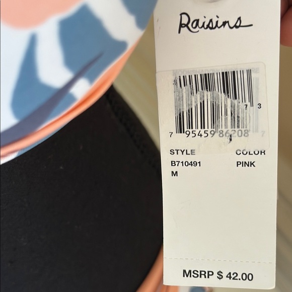 Raisins Floral Bikini Set - Pink, Blue, Brown sz Medium - Picture 5 of 12